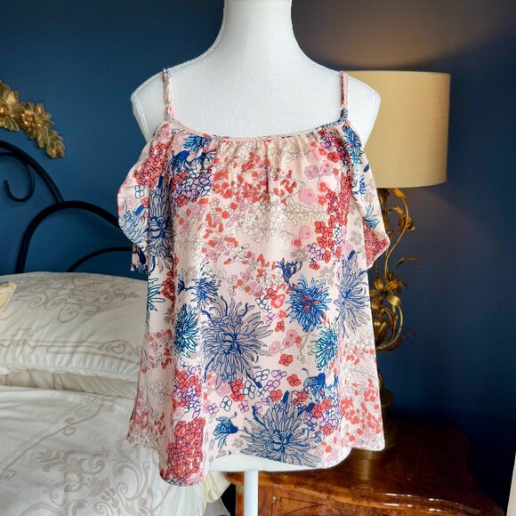 3 For $25 Pink Floral Top - Picture 2 of 7